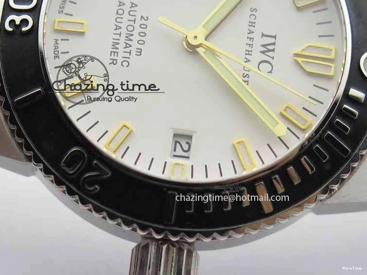 MIROTIME 0204 Aquatimer Automatic SS Noob Best Edition White Dial On SS Bracelet A Lightweight 7251